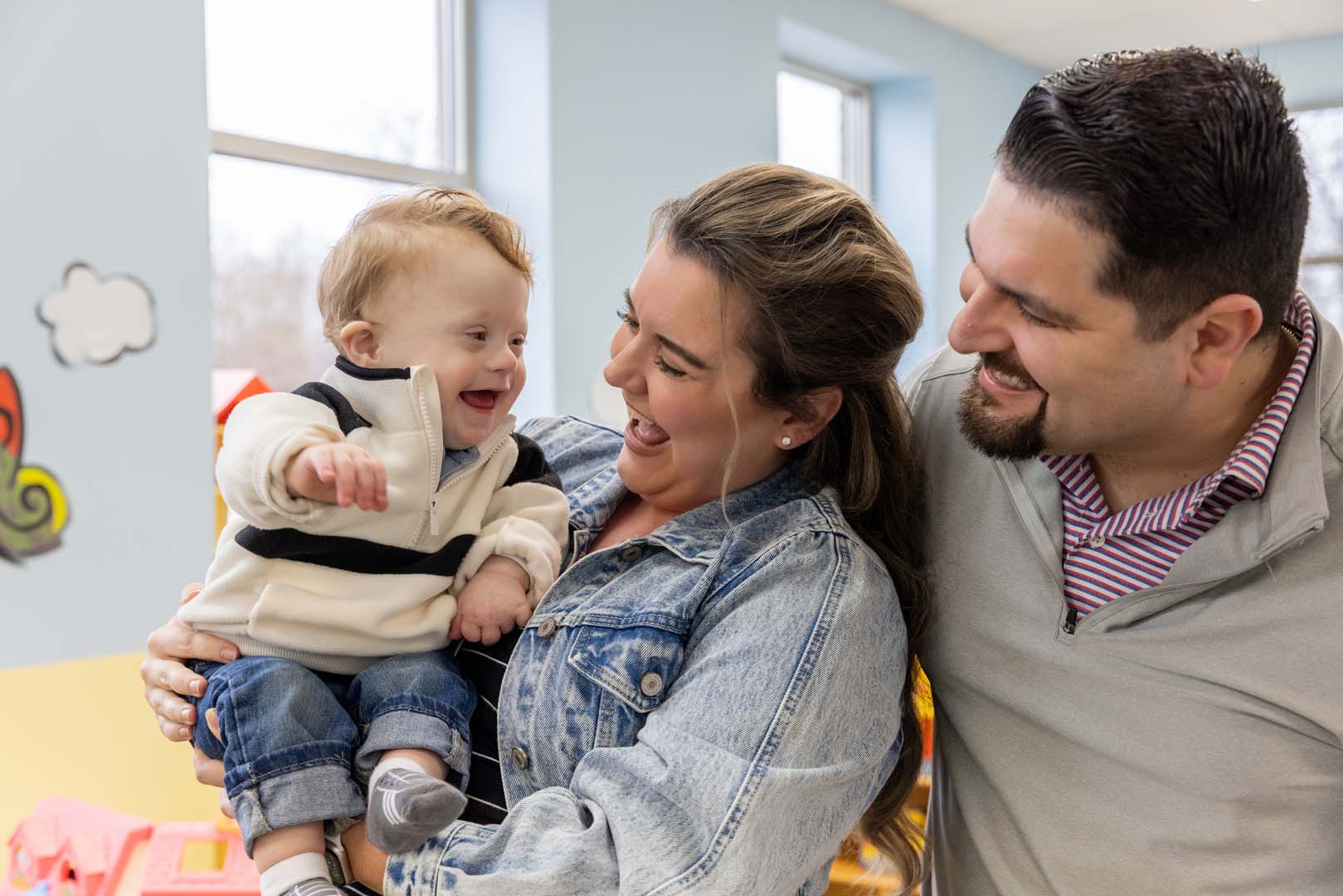 Loving Parents Share Sweet Moment With Baby With Down Syndrome